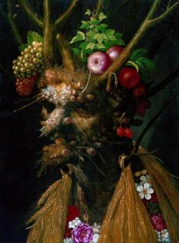 Giuseppe Arcimboldo : Four Seasons in One Head, c